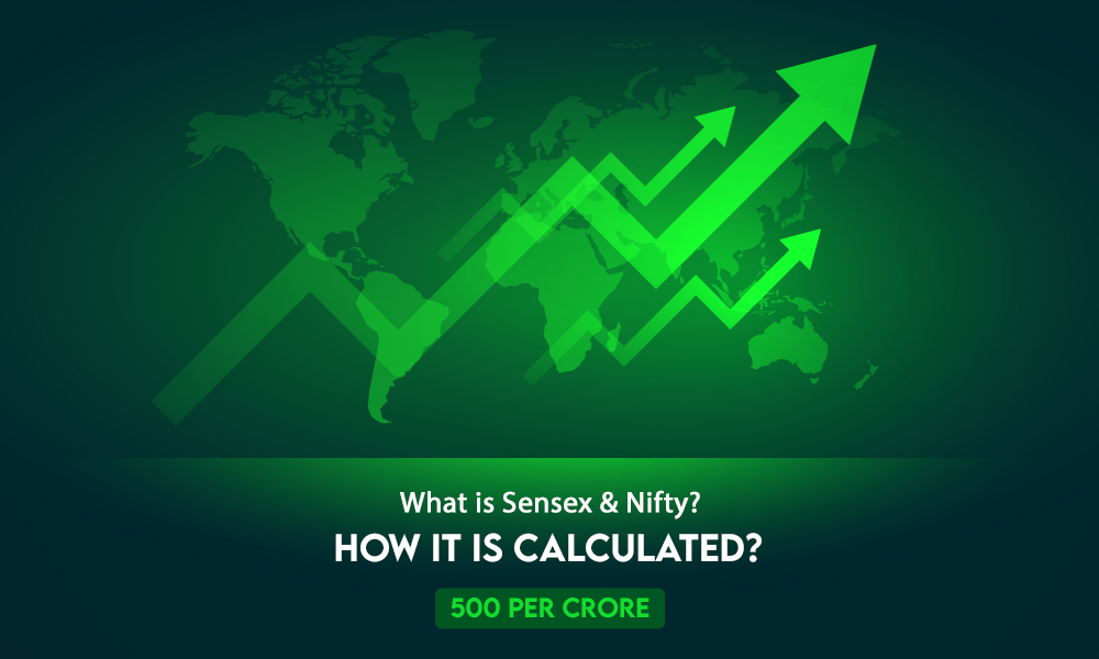 WHAT IS SENSEX AND NIFTY? HOW IT IS CALCULATED? 500 per crore